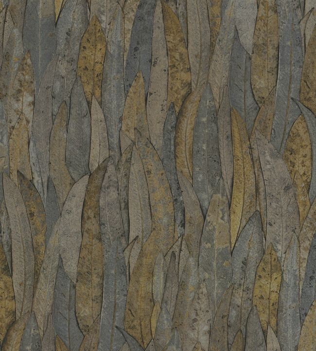 Neluwa Wallpaper by Casamance Anthracite