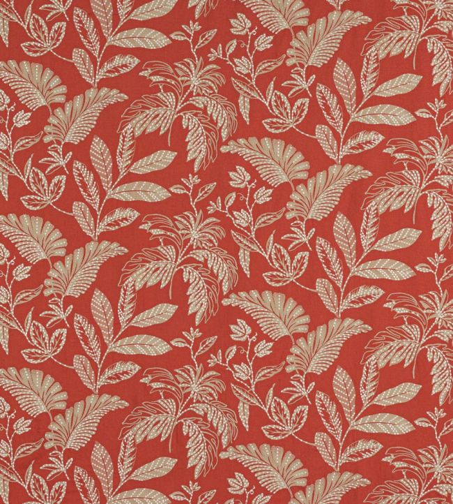 Nemus Fabric by Jane Churchill Red