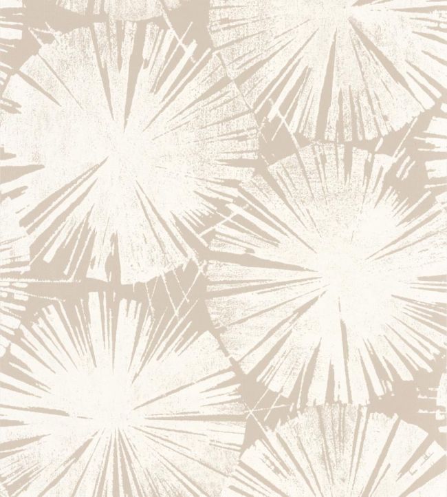 Nenuphar Wallpaper by Casadeco Beige Lin