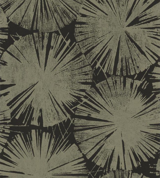 Nenuphar Wallpaper by Casadeco Vert Kaki