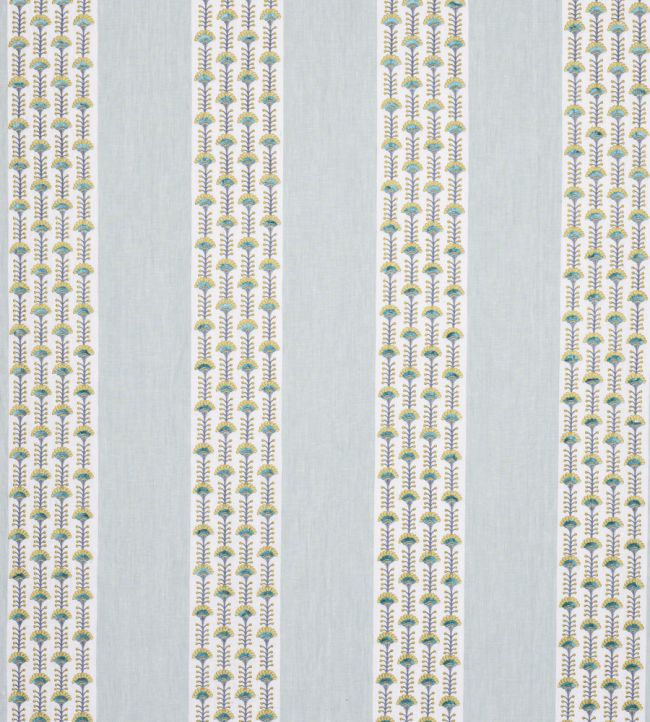 Neora Fabric by Jane Churchill Aqua