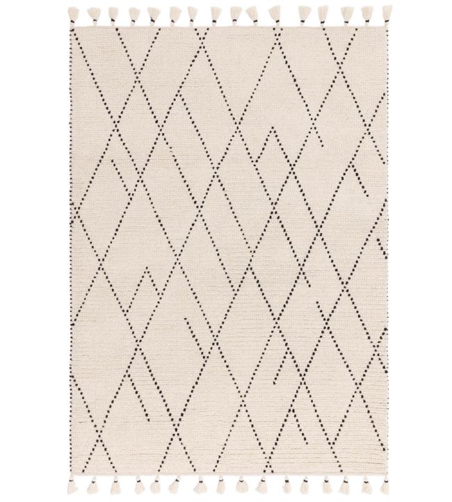 Asiatic Nepal Linear rug Cream Black NEPL-03-120170 Cream Black