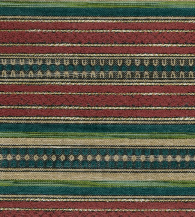 Nera Fabric by Osborne & Little Wine/Teal