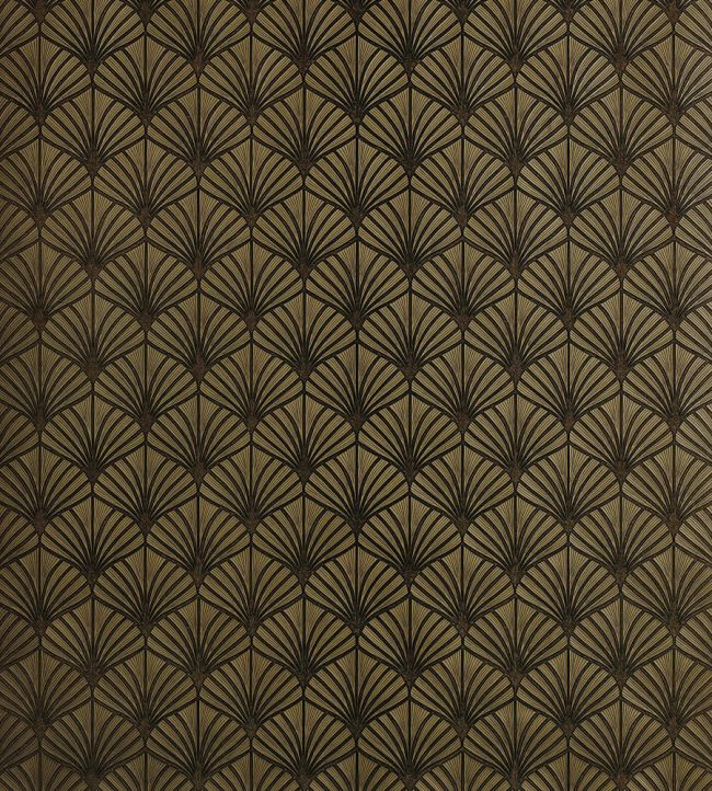 Nereides Wallpaper by Casamance Noir/Dore