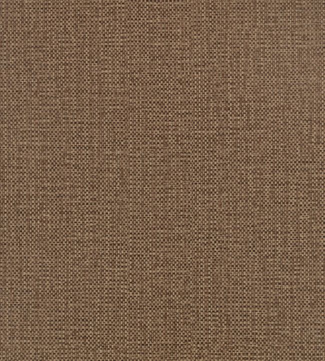 Neri Raffia Wallpaper by Romo Chocolate