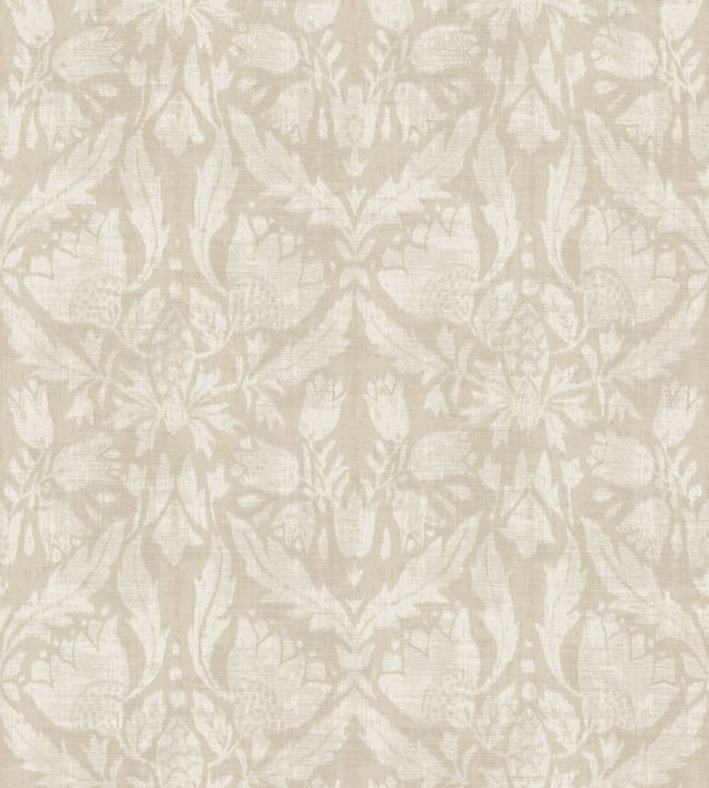 Neria Wallpaper by Casamance Grege
