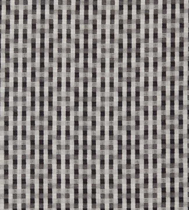 Neshat Jacquard Fabric by Clarke & Clarke Noir