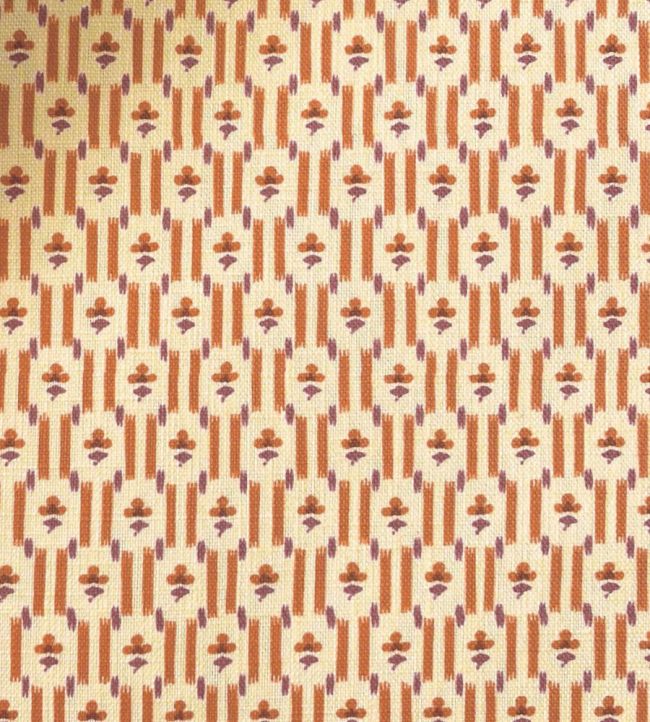 Nettie Fabric by Ian Sanderson Cayenne