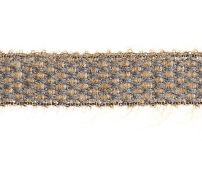 Neva 20mm Mohair Braid Trimming by Houles Chamois