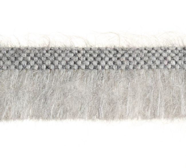 Neva 30mm Mohair Cut Fringe Trimming by Houles Glacier