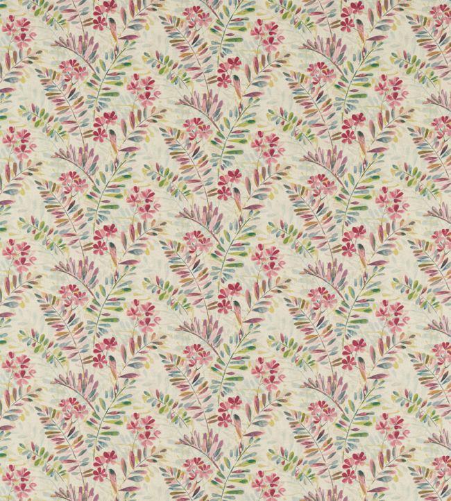 New Grove Linen Fabric by Studio G Multi