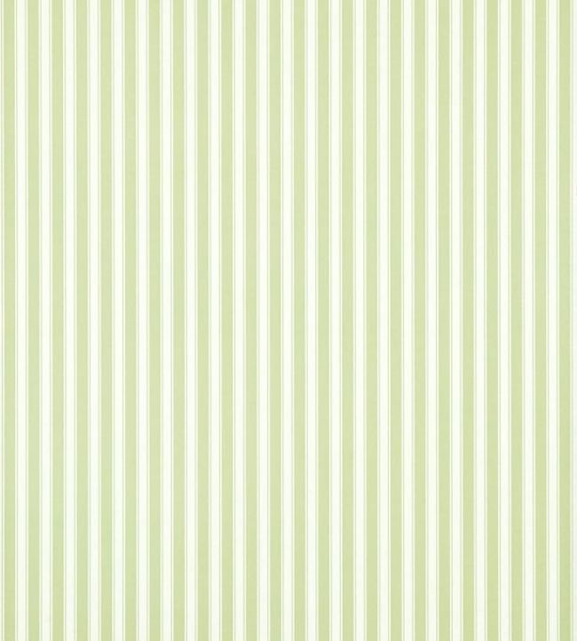 New Tiger Stripe Wallpaper by Sanderson Leaf Green/Ivory