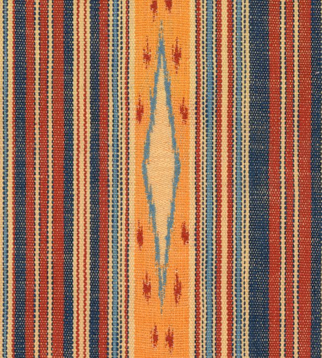Neyshabour Fabric by MINDTHEGAP Red Blue