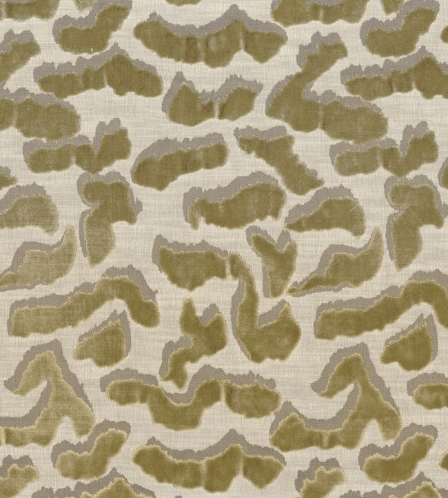 Nimbus Fabric by Casamance Kaki