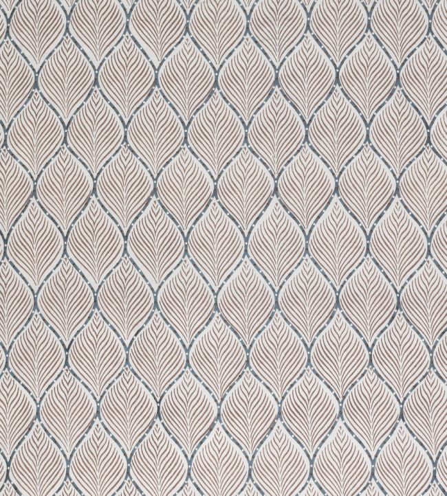 Bonnelles Fabric by Nina Campbell Chocolate