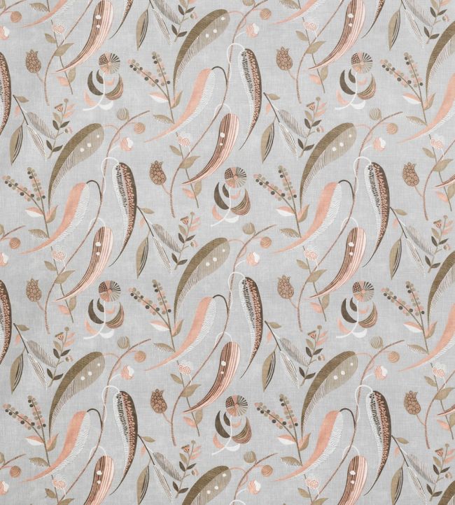 Colbert Fabric by Nina Campbell French Grey
