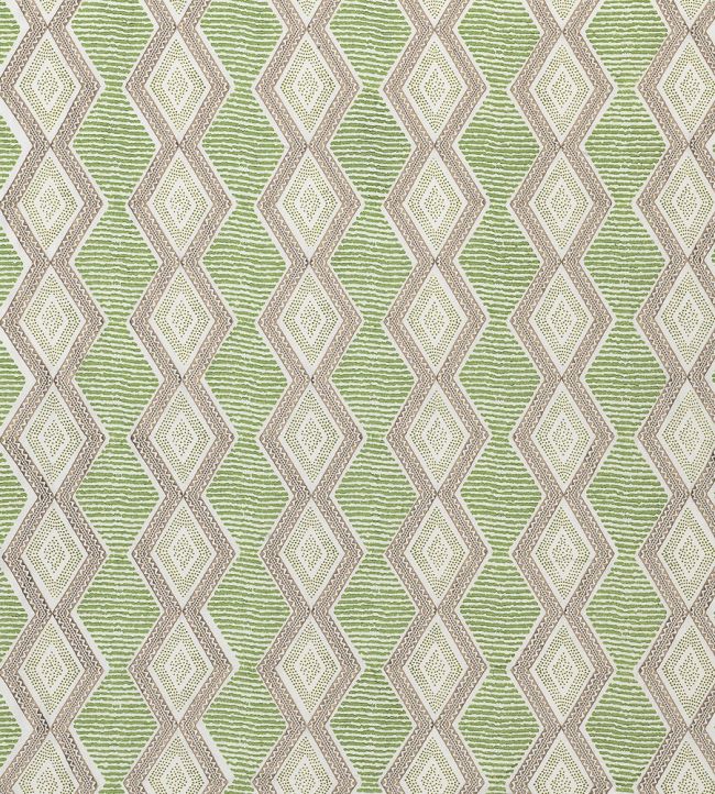 Belle Ile Fabric by Nina Campbell Green/Beige