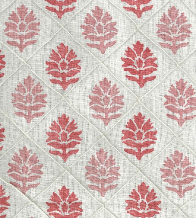 Camille Fabric by Nina Campbell Coral/Pink