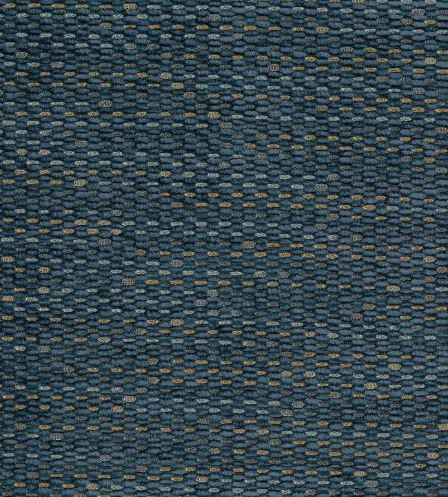 Tartuffe Fabric by Nina Campbell INDIGO/BLUE/BRONZE
