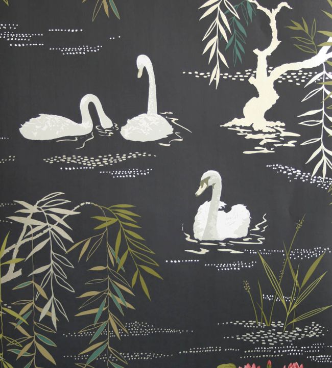 Swan Lake Wallpaper by Nina Campbell 4
