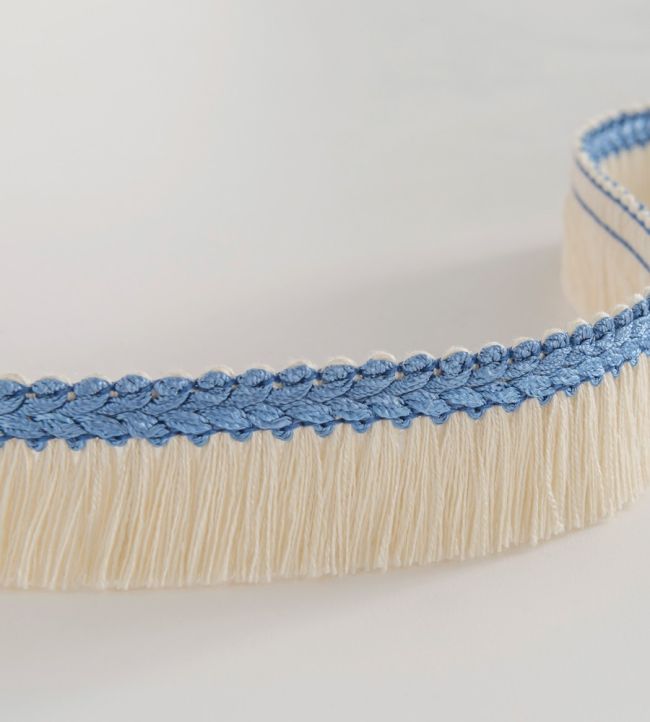 Trianon Fringe Trimming by Nina Campbell BLUE/IVORY