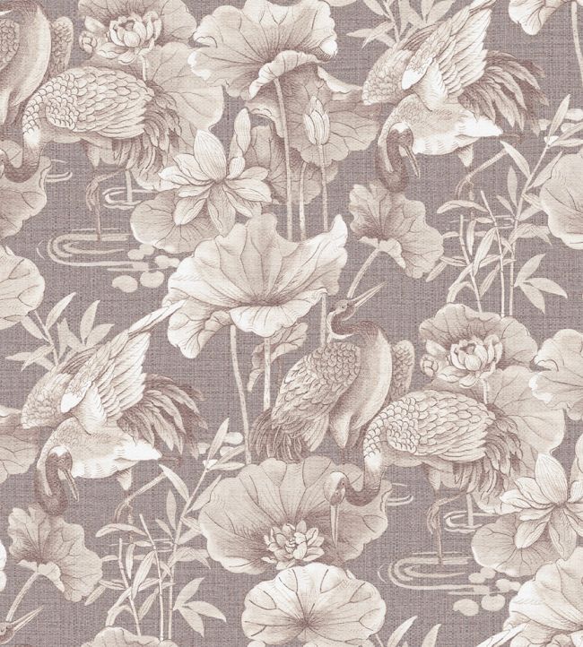 Ninfee Wallpaper by Jannelli&Volpi Mauve