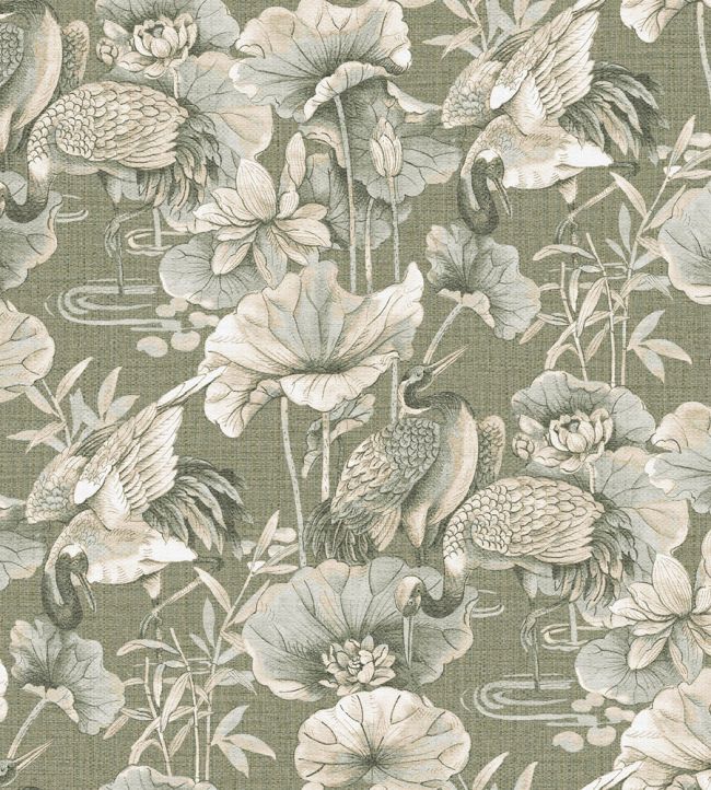 Ninfee Wallpaper by Jannelli&Volpi Moss