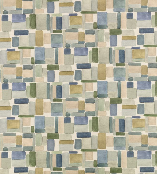 Nira Fabric by Villa Nova Cerulean