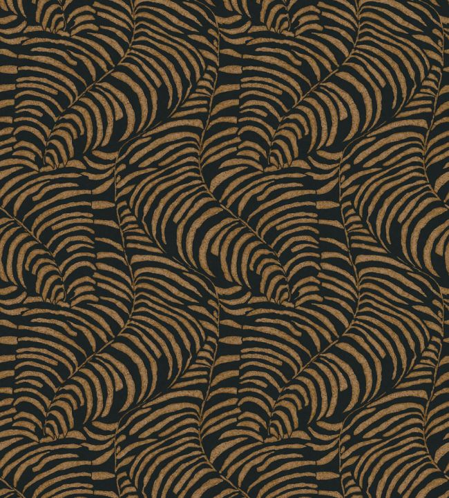 Nobile Wallpaper by Casamance Noir/Dore
