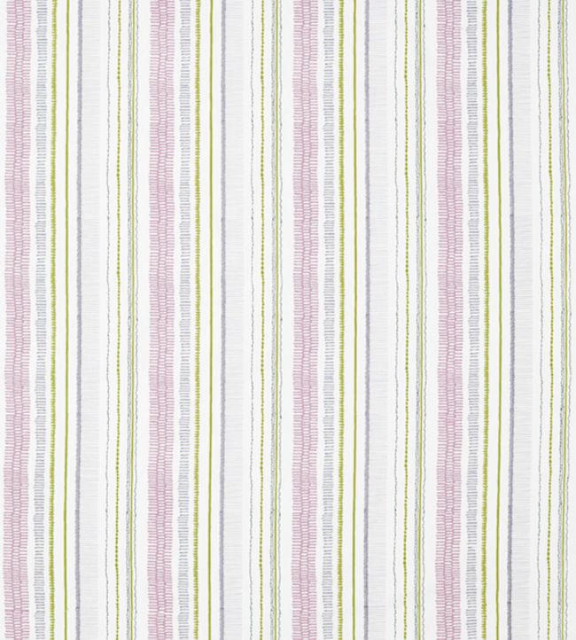 Noki Fabric by Scion Foxglove / Sage / Periwinkle
