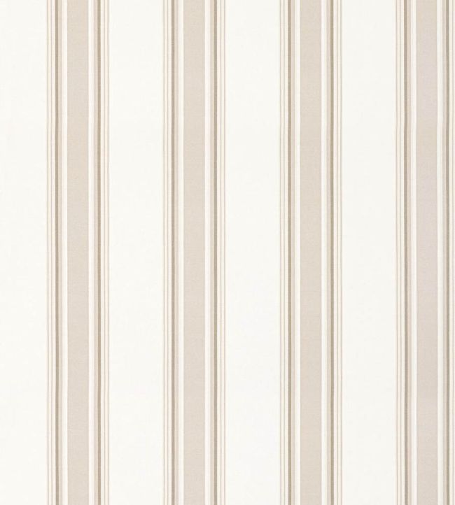 Nolan Stripe Wallpaper by Scalamandre Dune