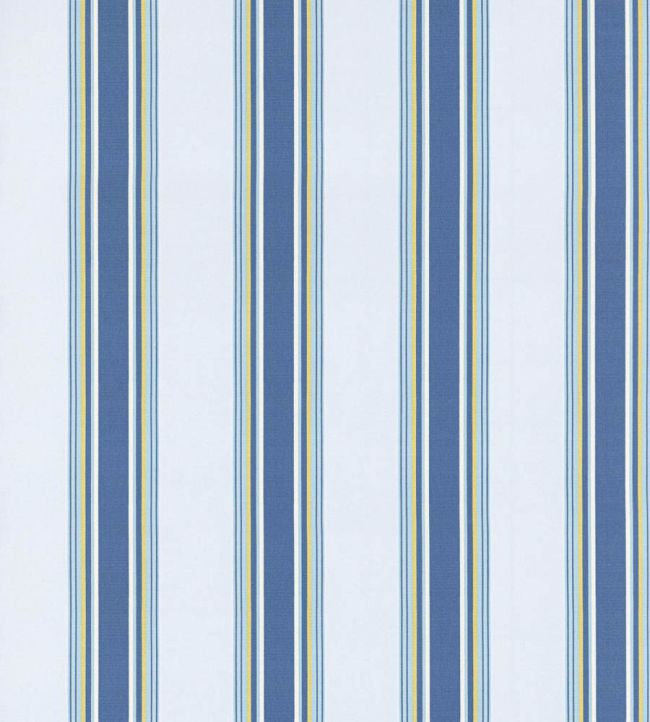 Nolan Stripe Wallpaper by Scalamandre Sky