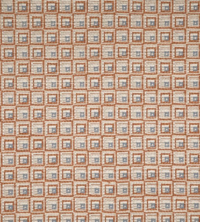 Nomade Fabric by Lelievre Terracotta
