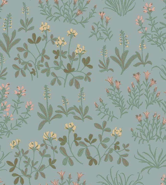 Noras Ang Wallpaper by Borastapeter Blue