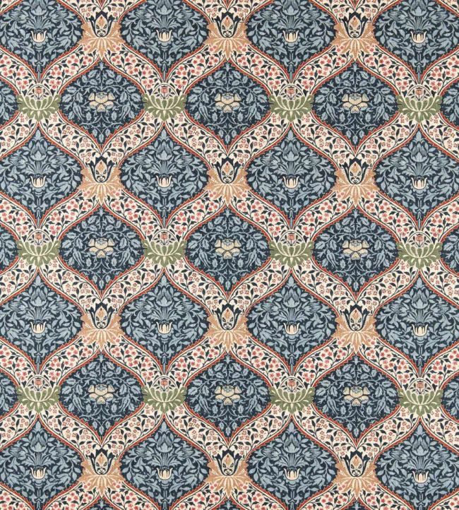 Norbury Fabric by Morris & Co Indigo