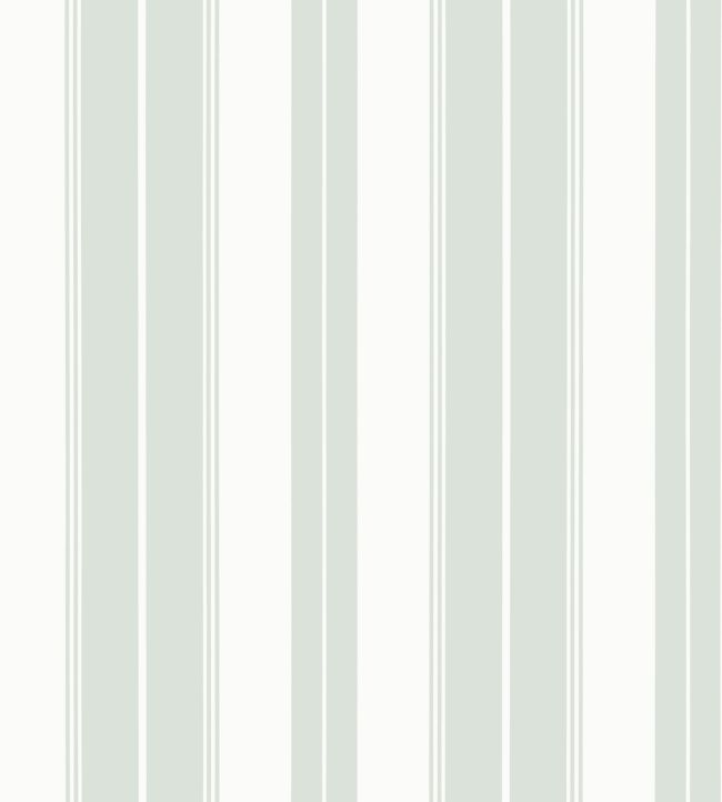 Norfolk Stripe Wallpaper by Thibaut Willow