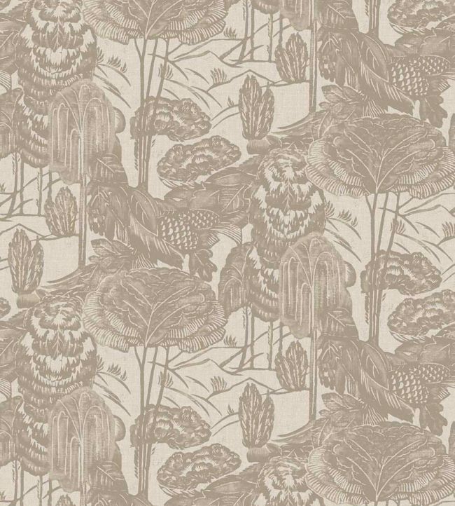 Nostalgic Evergreen Wallpaper by Eijffinger Beige/Sand