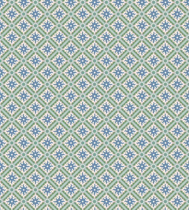 Nova and Sol Wallpaper by Josephine Munsey Alice Green, Dusky Plum and Cobber