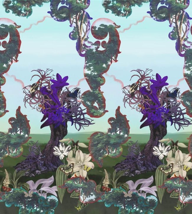 Novafrica Sunrise Scene 2 Mural by Christian Lacroix Azur