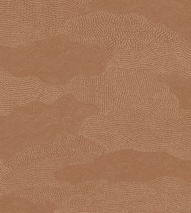 Nubio Wallpaper by Casadeco Terracotta