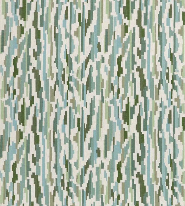 Nuru Embroidery Fabric by Harlequin Aloe/Powder/Forest
