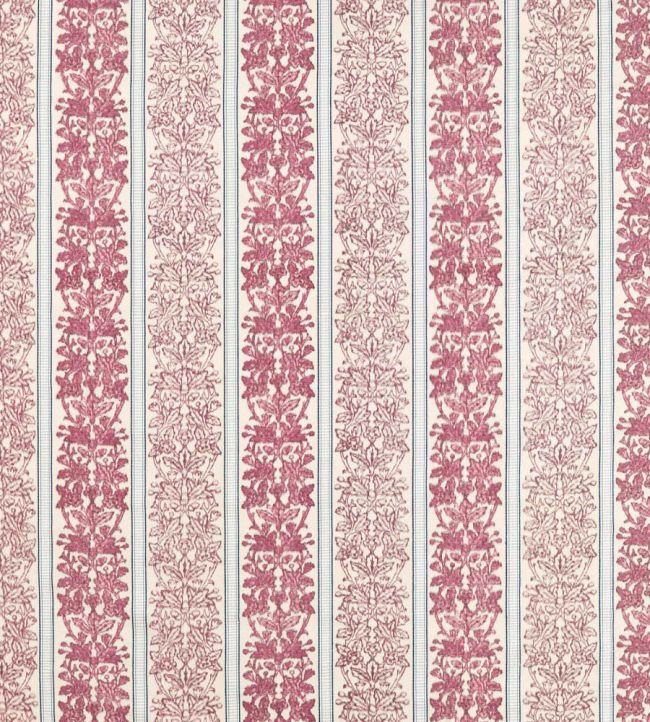 Oak & Blossom Weave Fabric by Morris & Co Madder