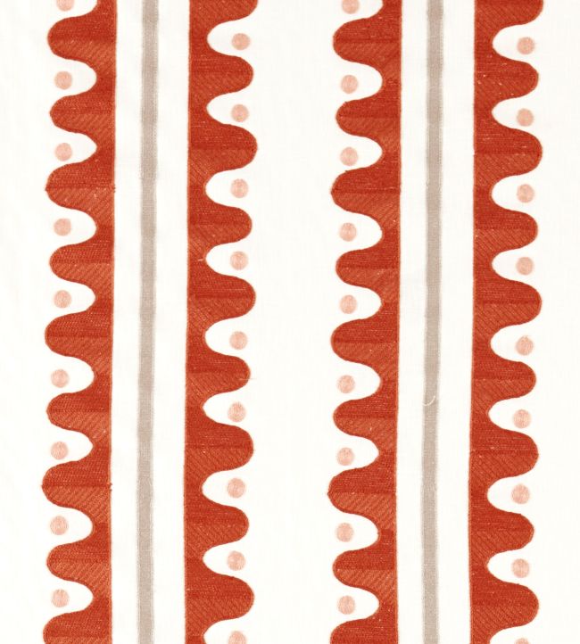 Oakham Embroidery Fabric by Scion Tomato