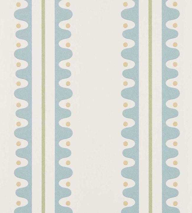 Oakham Wallpaper by Scion Coast Blue