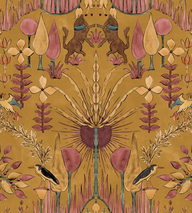 Oasis Villa Wallpaper by Coordonne Curry