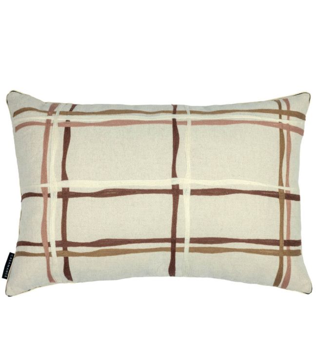 Oban Cushion 40 x 60cm by Maison Casamance Terracotta Blush