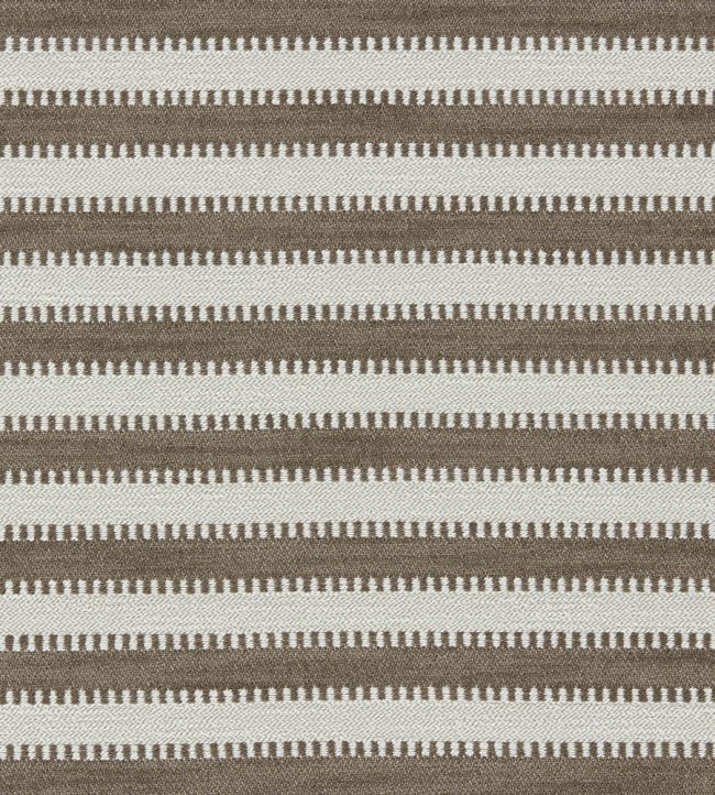 Ocala Stripe Fabric by Harlequin Chocolate/Taupe