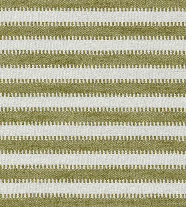 Ocala Stripe Fabric by Harlequin Grass/Chalk