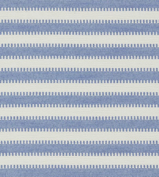 Ocala Stripe Fabric by Harlequin Iris/Chalk