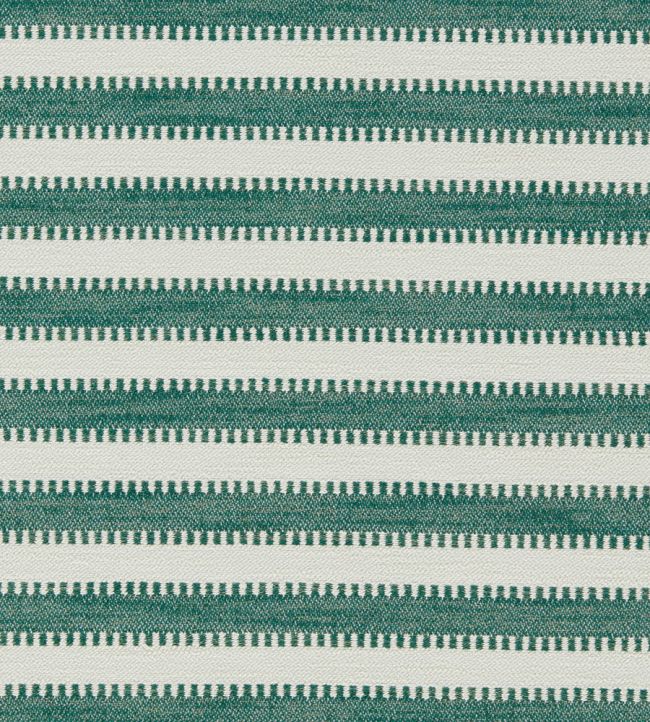 Ocala Stripe Fabric by Harlequin Mallard/Chalk